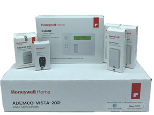 Honeywell Home Vista-20P, 6160RF, (3) 5816WMWH, 5800PIR-RES, 5834-4 Kit