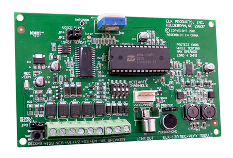 ELK-120 4-Channel Siren Driver and Recordabler Voice