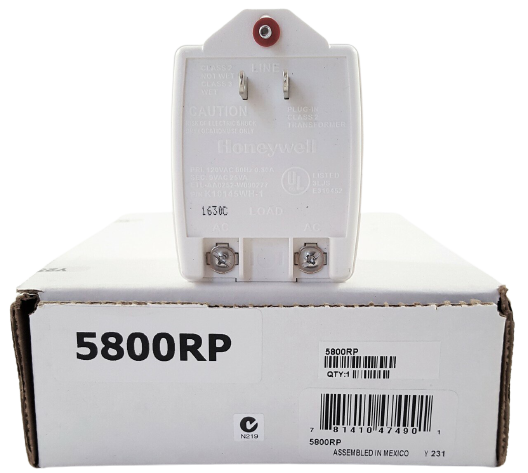 Honeywell 5800RP Repeater with Transformer for Honeywell 5800 Series Wireless Sensors