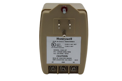 Honeywell 1361-GT Transformer, 16.5Vac, 40Va, 2.4A