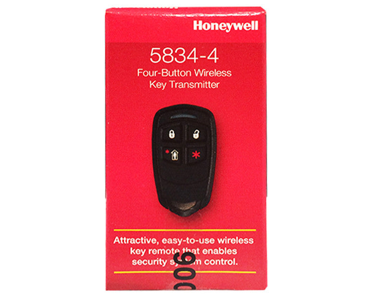 Honeywell 5834-4 Four Button Wireless Key Transmitter