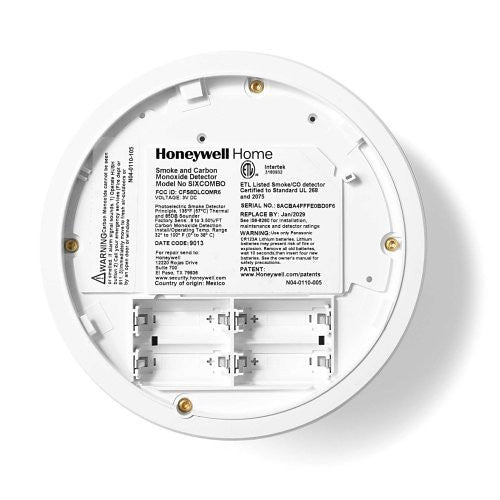 Honeywell/Resideo PROSIXCMBOV PROSERIES Wireless SMOKE/HEAT & CO Detector with LED Indicators