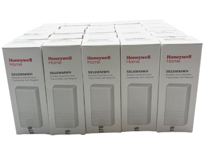 25 Honeywell 5816WMWH Door/Window Sensors