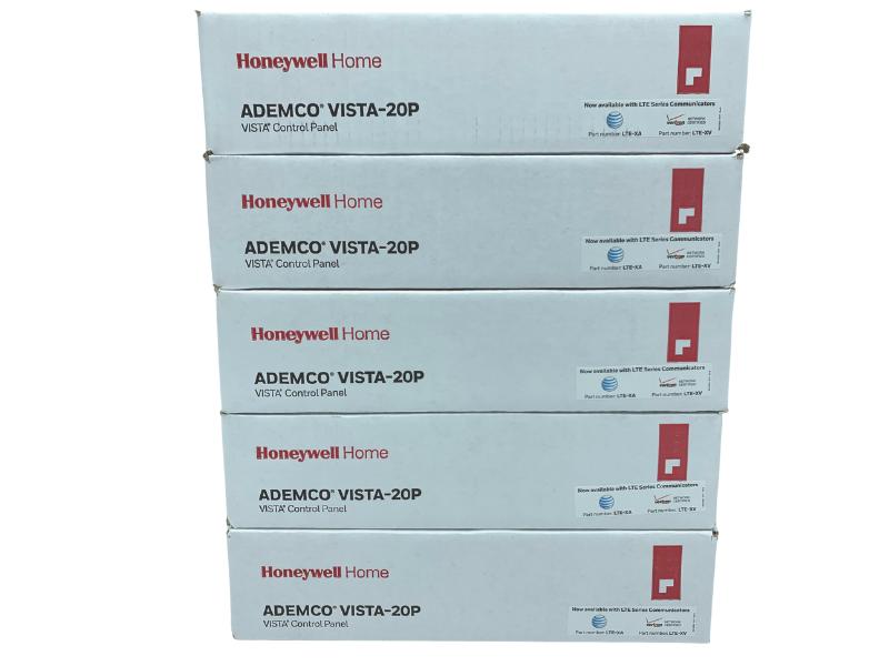 Five (5) Honeywell Home Vista-20P Panels Version 10.26